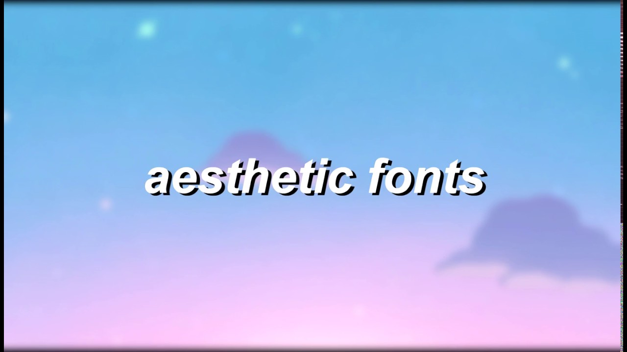 Vaporwave aesthetic font download